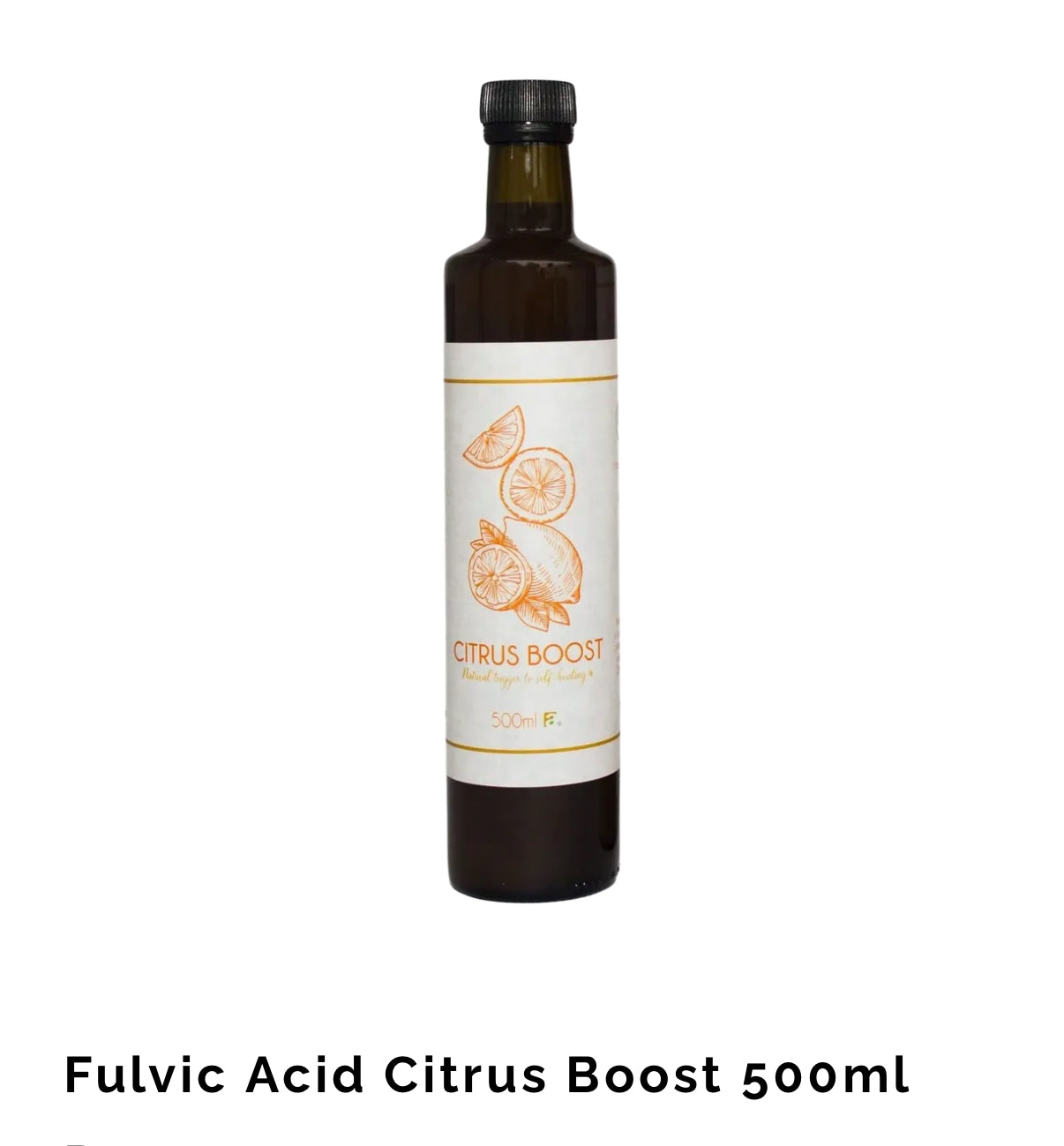 Fulvic Acid Citrus Boost 500ml