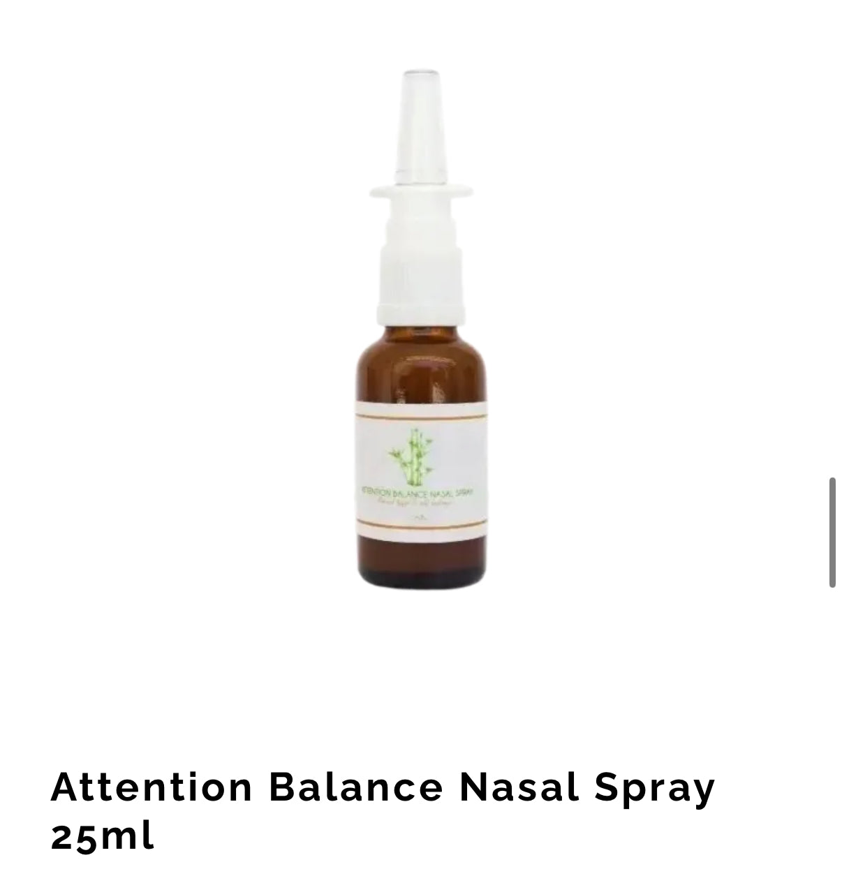 Attention Balance Nasal Spray 25ml